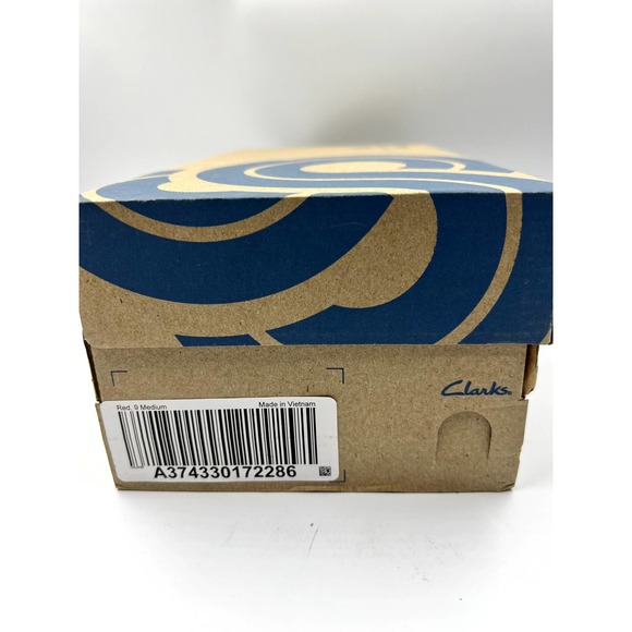 Cloudsteppers by Clarks Women's Size 9 Red Rouge Slip-on Sneaker Shoes NEW - Picture 3 of 6